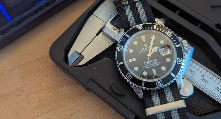 James Bond Seatbelt NATO strap