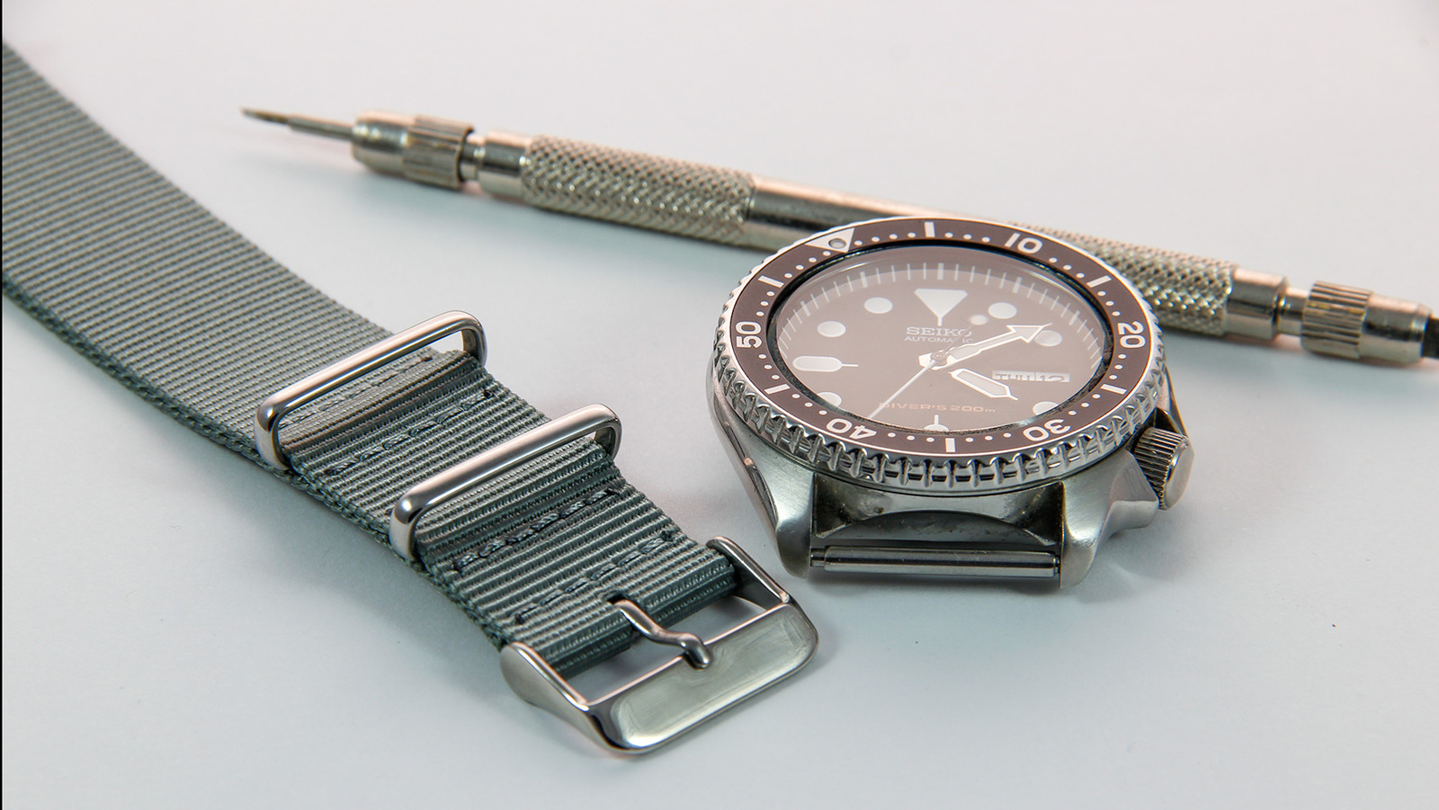 22mm Grey NATO Strap