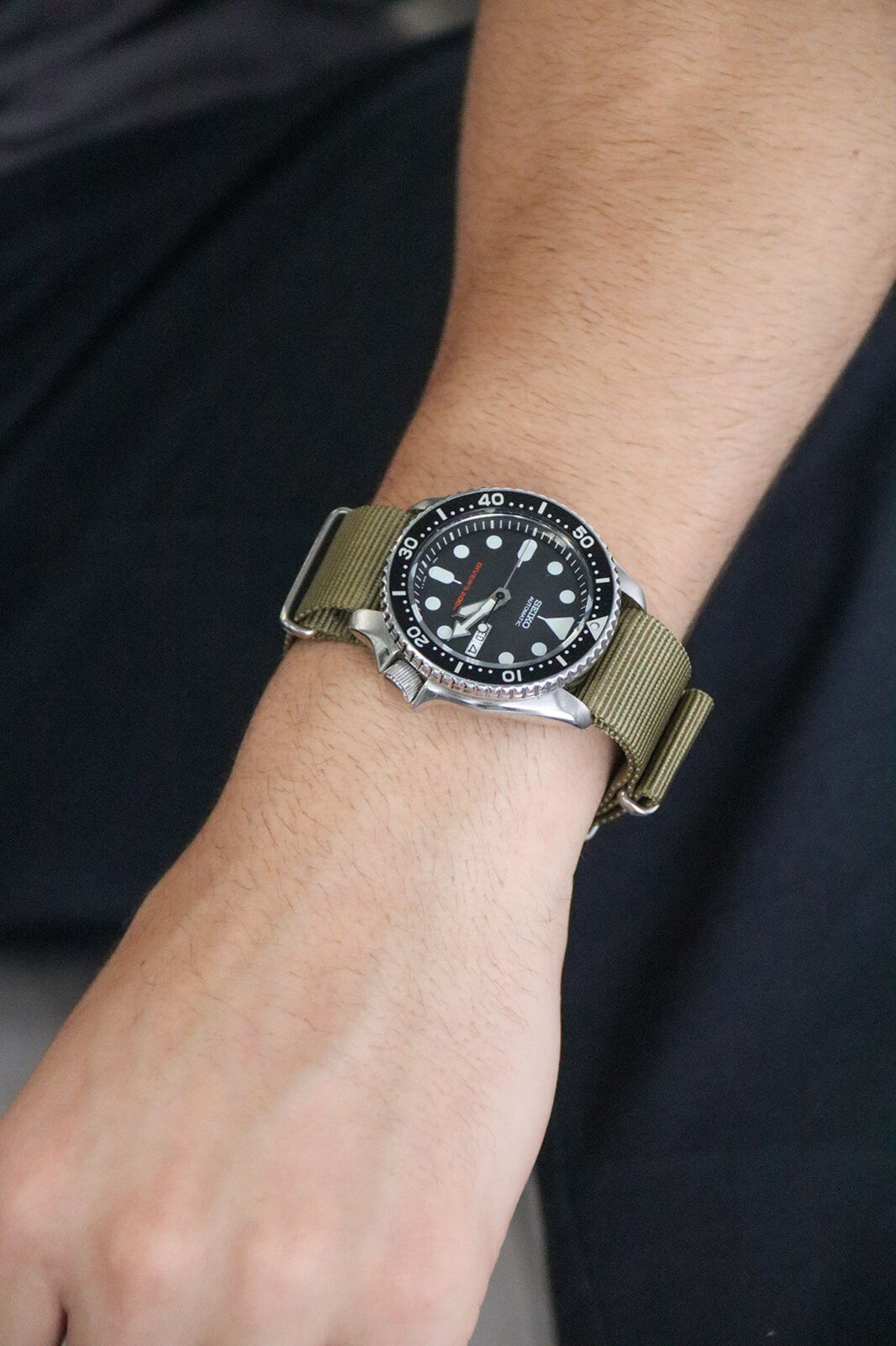 Khaki Green NATO strap