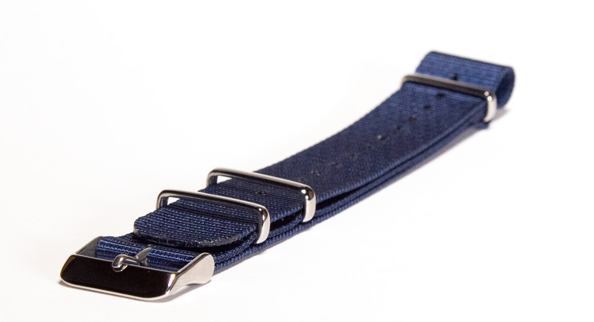 Navy blue NATO strap