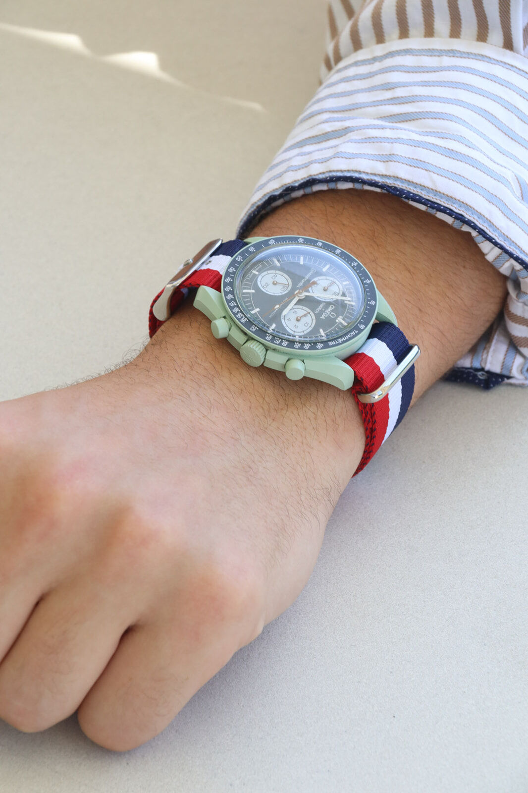 French Flag NATO NATO strap